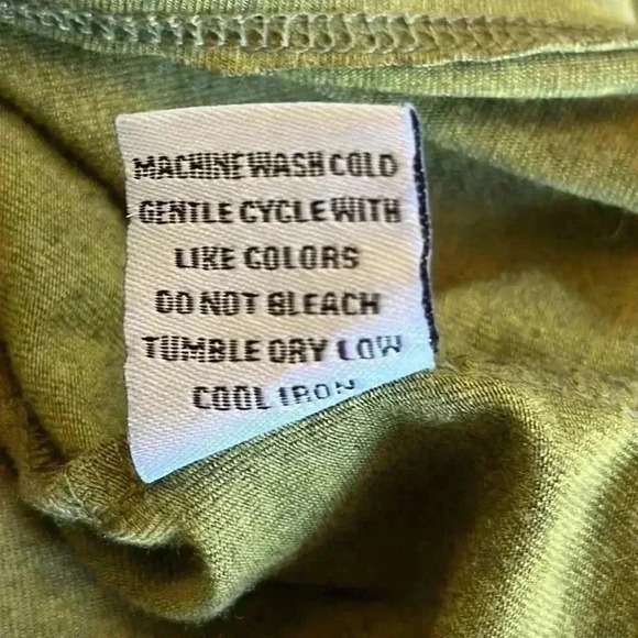 LIV by Habitat Clothes | “Audrey” Pintuck Tunic, Heather Olive Green - Picture 6 of 8